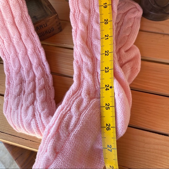 ✨SUPER LONG THI HI KNIT CABLE SOCK 24” TO HEEL - Picture 8 of 9